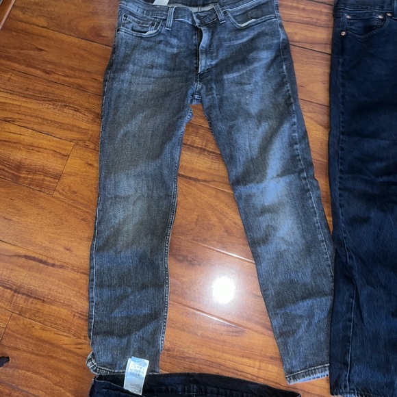 Levi's 511 501 512 36x30 Black Men’s Jeans Lot - Picture 4 of 14